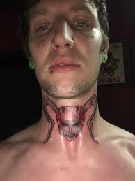 so i've been waiting for it to heal a little better and although it's still  a little flaky and just barely over a week old, i finally got my lee  tattoo. sorry,