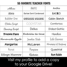 Archive of freely downloadable fonts. Thanks To Everyone Who Shared Their Favorite Google Fonts Yesterday I Put Together A Doc O Teacher Fonts Teacher Favorite Things Life Hacks For School