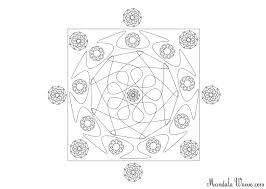Coloriage mandala difficile gratuits à imprimer. Coloriage Mandala Difficile Pour Adultes A Imprimer