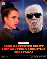 The Substance went over quite well with most genre fans and earned Demi  Moore an Oscar nomination, but John Carpenter wasn't into it. Details in  the comments 👇