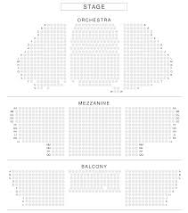 Amsterdam Theater Seating Chart Amsterdam Nyc