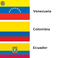 The national flag of colombia symbolizes colombian independence from spain, gained on july 20, 1810. Encyclopaedia Britannica On Twitter The Short Lived Republic Of Gran Colombia Had A Flag Of Yellow Blue And Red Horizontal Stripes After It Divided Into Colombia Ecuador And Venezuela Each Country Incorporated The