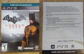 Unlock phone or tablet without sim card and get codes from your carrier. Happy New Year Have This Add On Code For Batman Arkham City Ps3