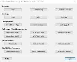 It contains everything you need. Download K Lite Codec Pack Offline Installer Latest Version
