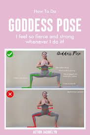 The mountain pose also known as tadasana or equal standing pose is the foundational pose for all standing yoga postures. How To Do Goddess Pose Or Utkata Konasana Yoga For Toning Yoga For Flexibility Energizing Yoga Poses