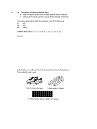 See full list on edu.rsc.org Calculation Of Relative Molecular Mass Mole Unit Molecules