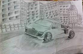 Pencil Sketch Car Shading Drawing How to draw a car? pencil sketch car shading drawing