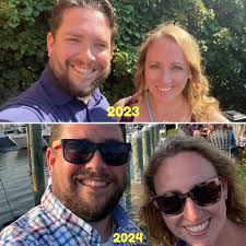 Our wedding anniversary selfie tradition continues!! Happy 10 year wedding  anniversary to us!! Spending it in the sunshine and warm breeze 😎💕