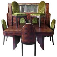 Art Deco Dining Room Set By Mercier Freres France 1920s Art Deco Dining Room Dining Room Art Modern Dining Room Set
