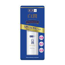This is the hada labo way. Hada Labo Premium Whitening Uv Sunscreen 30g