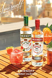 Smirnoff Summer Cocktails In 2020 Smirnoff Drinks Alcohol Recipes Summer Cocktails