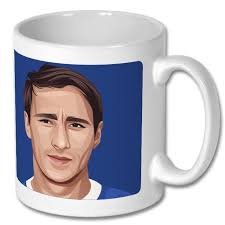 Everton 1966 FA Cup Winners Derek Temple Teletext Mug