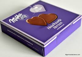 Milka I Love Milka Tenderly Milk Chocolate Hearts 130g Chocolate Hearts Chocolate Milk Chocolate