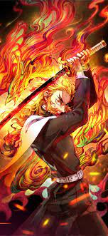 The wallpaper for desktop is missing or does not match the preview. Rengoku Kimetsu No Yaiba Wallpaper Kolpaper Awesome Free Hd Wallpapers