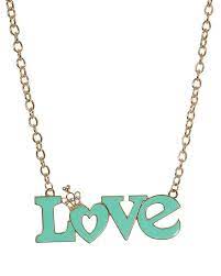 Rue21 Love Necklace 7 99 At The Rue 21 I Go To Im Pretty Sure It Aint This Expensive Cute Jewelry Bling Jewellery Love Necklace