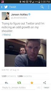 Jensens Twitter Is Going To Be Great Good News Is I M Never Going To Miss A Jensen Tweet B C I Get 23 Supernatural Funny Supernatural Fans Supernatural Cast