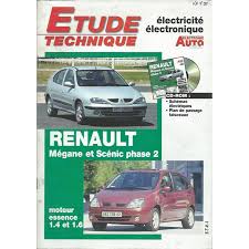 Revue technique 120.1 renault megane, scenic 1 phase 2 diesel, etai, sur yakarouler. Revue Technique Auto Volt Megane Scenic De Renault