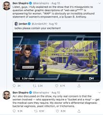 Follow the damage report on facebook: Wap Critics Ben Shapiro Ceelo Green Are Just Owning Themselves Observer