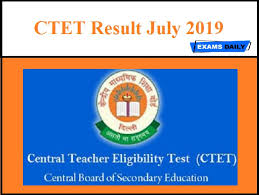 Neither nic nor cbse is responsible for any inadvertent error that may have crept in the results being published. Ctet Result 2019 July Released Download Paper 1 2