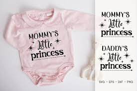 Download Mommy S Little Princess Daddy S Little Princess Svg 886795 Cut Files Design Bundles