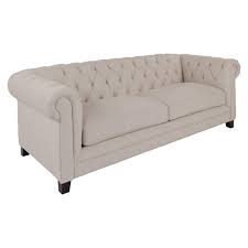 Vita chesterfield tufted microfiber sofa with scroll arms, black. Pin On Cute Living Room