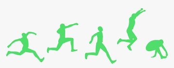Sendo que o salto com impulsão em um só pé será feito de modo que o atleta caia primeiro sobre o mesmo pé que deu a implusão; Salto Triplo Png Transparent Png Kindpng