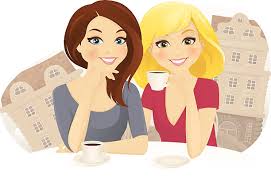 Ilustración de Amigos En Cafe y más Vectores Libres de Derechos de Beber -  Beber, Chica adolescente, Mujeres - iStock