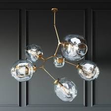 Branching Bubble 6 Lamps Gold By Lindsey Adelman 3d Model Bubble Lamps Lamp Lindsey Adelman