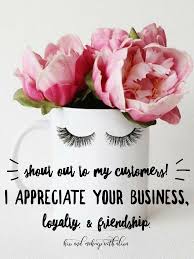 Thank You Customer Appreciation Kiss And Makeup With Alissa Customer Appreciation Appreciation Quotes Customers Quotes