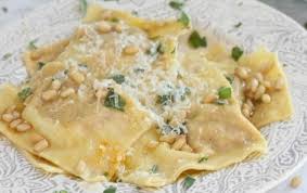 Handmade Butternut Squash Ravioli With Sage Browned Butter Recipe In 2020 Butternut Squash Ravioli Butternut Squash Cooking And Baking