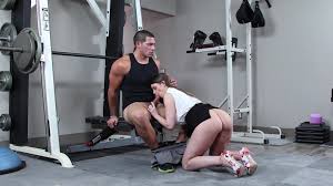 Hot Brunette Is In The Gym video (Brooklyn Chase, Tony Martinez)   PornstarStart.com