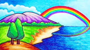 How To Draw Easy Scenery For Kids Drawing Simple Rainbow Scenery Step Rainbow Drawing Easy Scenery Drawing Easy Drawings Simple physics activities for kids features quick physics experiments and stem activities. rainbow drawing easy scenery drawing