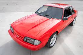 Image result for Bright Red 1993 Mustang