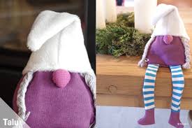 So entfällt das lästige schnittmuster kopieren mit teurem seidenpapier. Wichtel Nahen Kostenloses Schnittmuster Fur Weihnachtswichtel Talu De