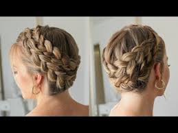 Coiffure tresse cheveux mi long. 8 Idees De Coiffures De Fete Pour Les Cheveux Longs Et Mi Longs