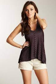 Hautelook Splendid Splendid Chevron Tank Top Dresses To Hide Tummy Hide Belly Dress To Hide Belly
