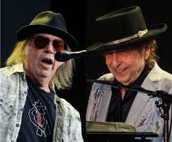 Bob dylan in 1991 (xavier badosa/wikimedia commons). Bob Dylan Neil Young Perform Together For The First Time In 25 Years Watch