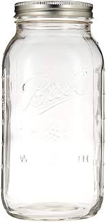 It is dangerous to consume alcohol beyond the limit. Amazon Com Ball Wide Mouth Half Gallon 64 Oz Jars With Lids And Bands Set Of 6 Canning Jars Kitchen Dining