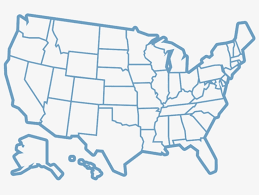 Florida state map outline with piles of united states nickels, money concept. United States Map Outline In Light Blue Love From States Unique Customized Coffee Mug Personalized 1000x1000 Png Download Pngkit