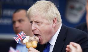 Boris johnson starts his day by taking his dog for a shit; Boris Johnson Is Elected Prime Minister And People Are Sharing Memes