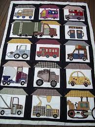 Truck Quilt For Hamish Boy Quilts Quilts Childrens Quilts