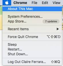 Click on the wifi icon in the top nav bar while holding down the option/alt key. Wireless Checking If Your Mac Computer Has 5 Ghz Network Band Capability Grok Knowledge Base