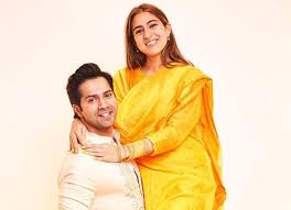 So, this year we will see a remake of 1995 coolie no.1 with new lead actors in the film. Coolie No 1 Varun Dhawan Sara Ali Khan And The Team Take A Jeep Ride Around The Beach Bollywood News Bollywood Hungama