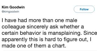 This Chart Perfectly Explains Mansplaining And Even Your