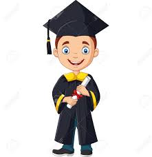 The best selection of royalty free cartoon boy vector art, graphics and stock illustrations. Vector Illustration Of Cartoon Boy In Graduation Costume Holding Royalty Free Cliparts Vectors And Stock Illustration Image 127906916