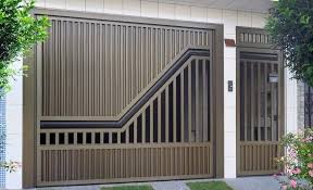 Modelos De Portoes De Ferro Para Garagem Decorando Casas Cores Para Portao Portao De Garagem Portoes Modernos