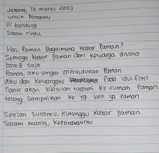 Mulai dari surat pribadi untuk sahabat, teman sesungguhnya, tujuanku untuk menuliskan surat ini alasannya adalah karena ingin berbagi kabar baik dan demikian surat dariku, anakmu dellaninda. Buatlah Surat Pribadi Yang Isinya Mengabarkan Bahwa Kamu Lebaran Idulfitri Nanti Akan Brainly Co Id