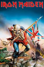Iconic riffs, one of the best double guitar solos in metal music history. Iron Maiden Trooper Poster Plakat Kaufen Bei Europosters