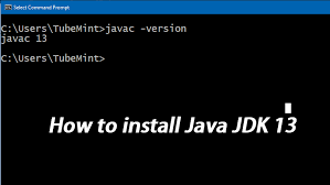 Jdk stands for java se development kit. How To Download Install Java Jdk 13 On Windows 10 Tubemint