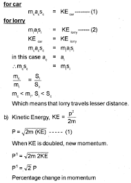 Kinetic energy classically follows the following equation: Plus One Physics Chapter Wise Previous Questions Chapter 6 Work Energy And Power A Plus Topper